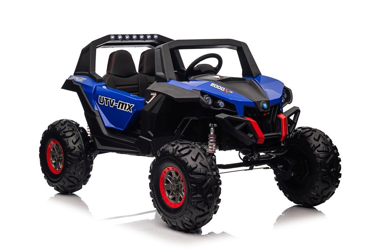 2000N UTV Buggy: 4x75W motorer, 2x12V batteri, LED-lampor