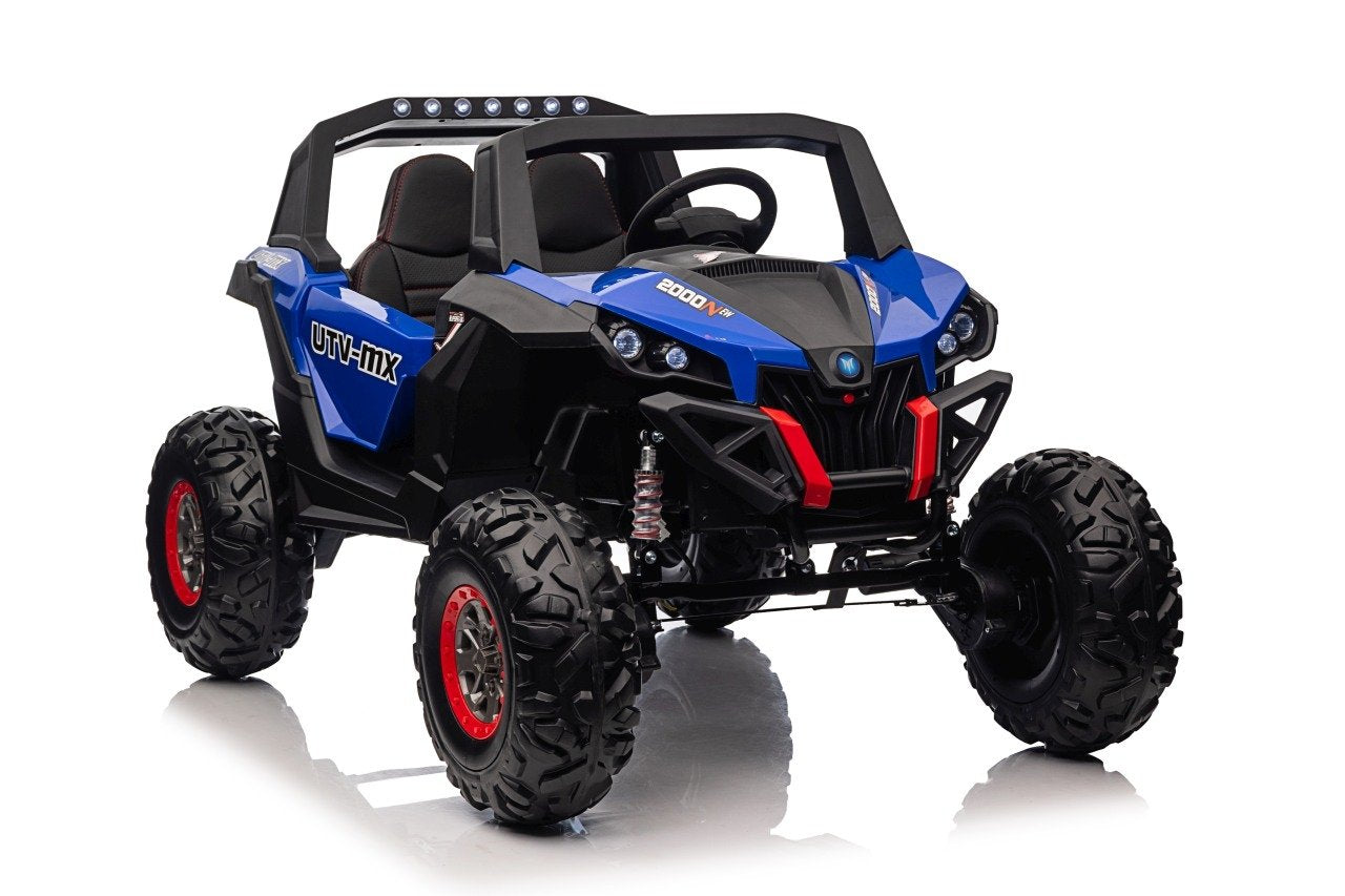 2000N UTV Buggy: 4x75W motorer, 2x12V batteri, LED-lampor