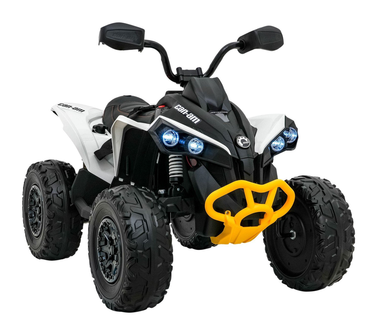 24V Quad ATV med LED-ljus, Bluetooth och EVA-hjul