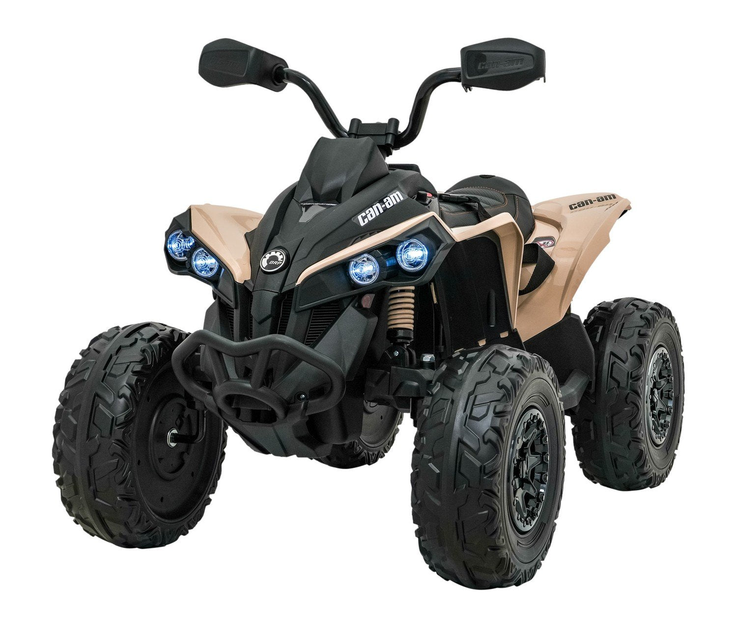 24V Quad ATV med LED-ljus, Bluetooth och EVA-hjul