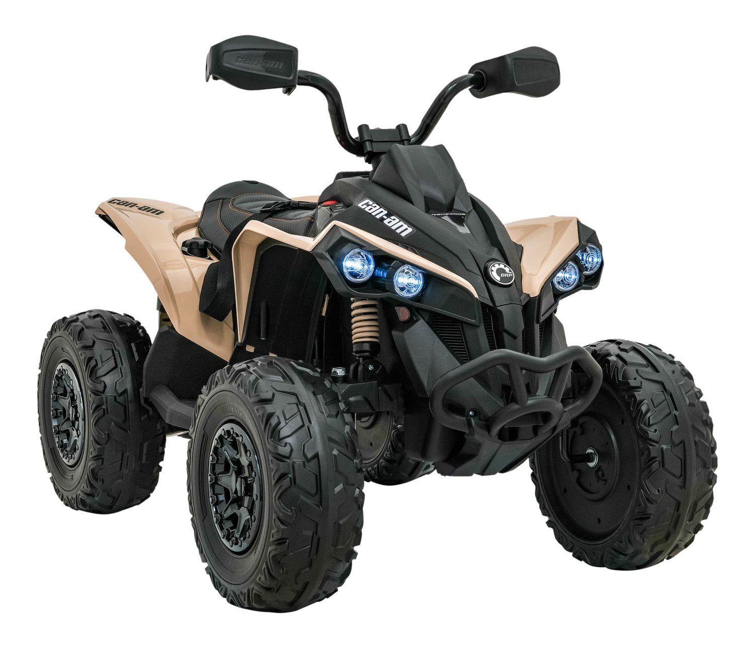 24V Quad ATV med LED-ljus, Bluetooth och EVA-hjul