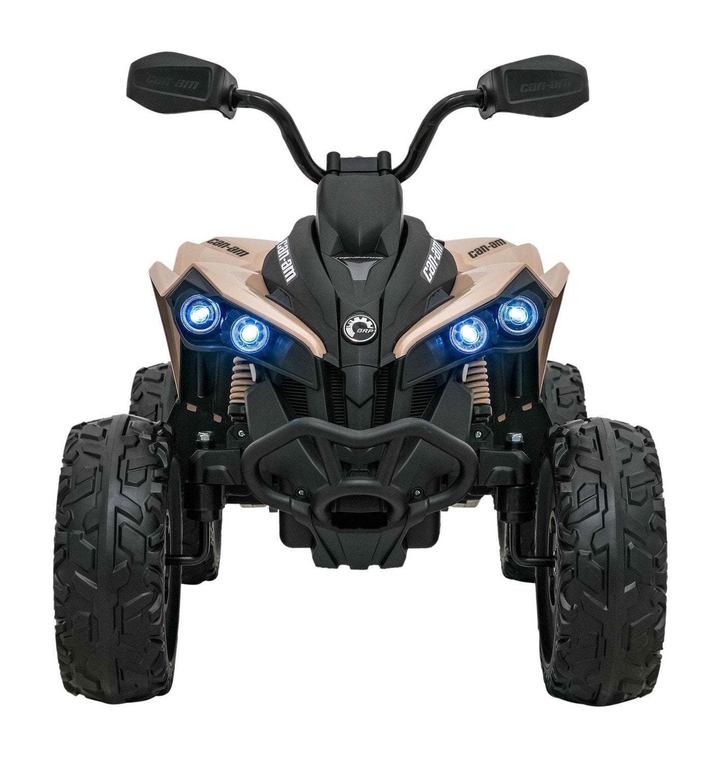 24V Quad ATV med LED-ljus, Bluetooth och EVA-hjul