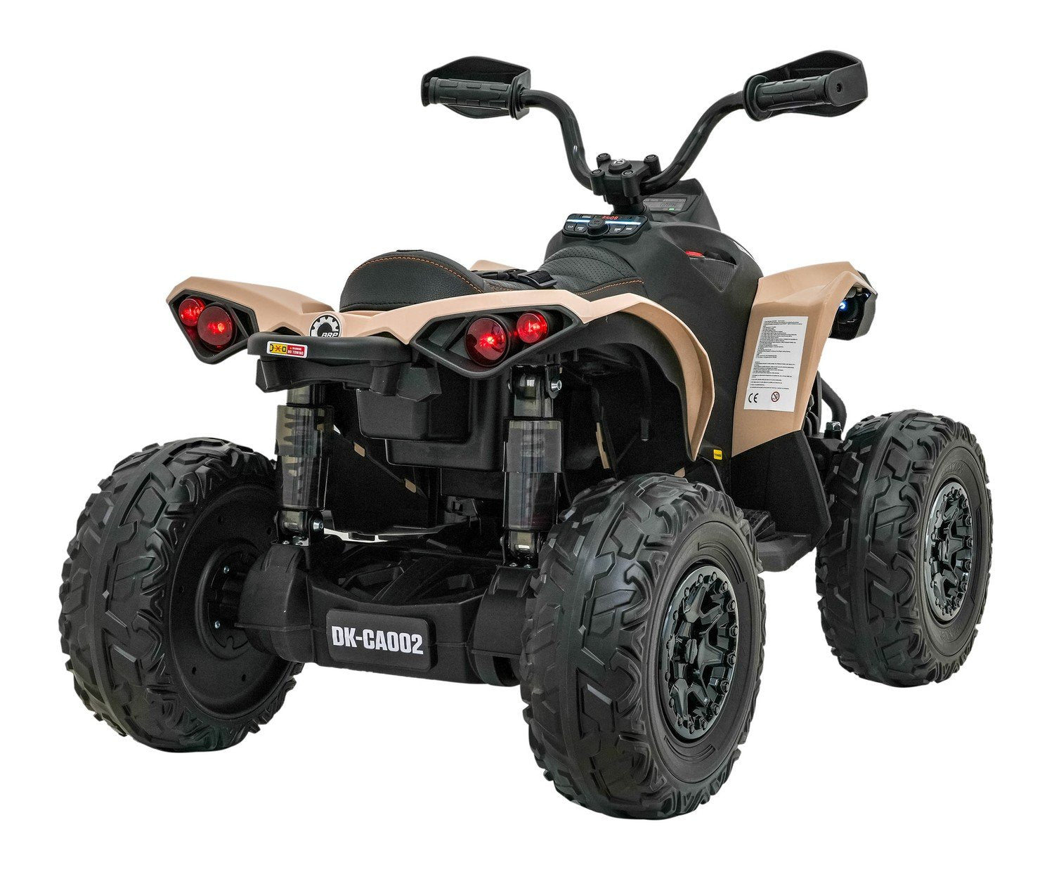 24V Quad ATV med LED-ljus, Bluetooth och EVA-hjul