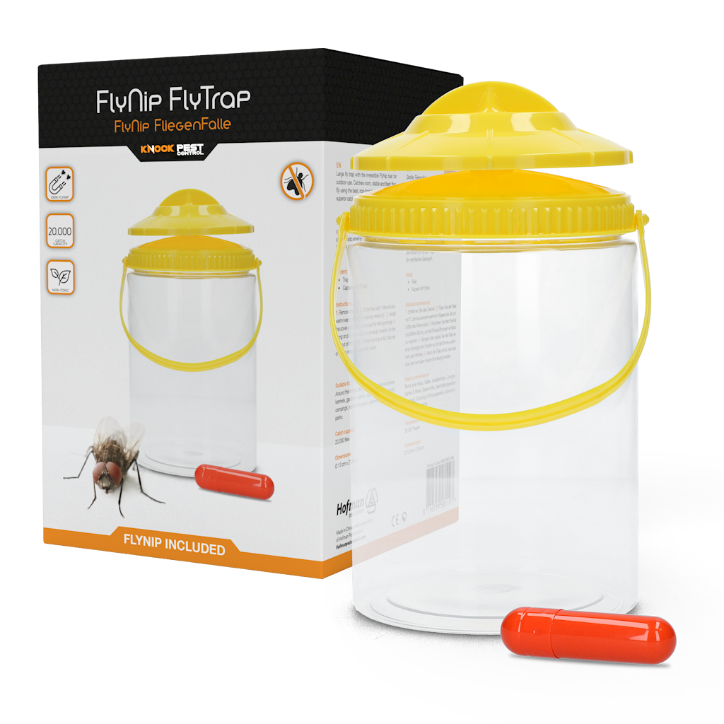 Knock Pest FlyNip FlyTrap (inkl. bete)