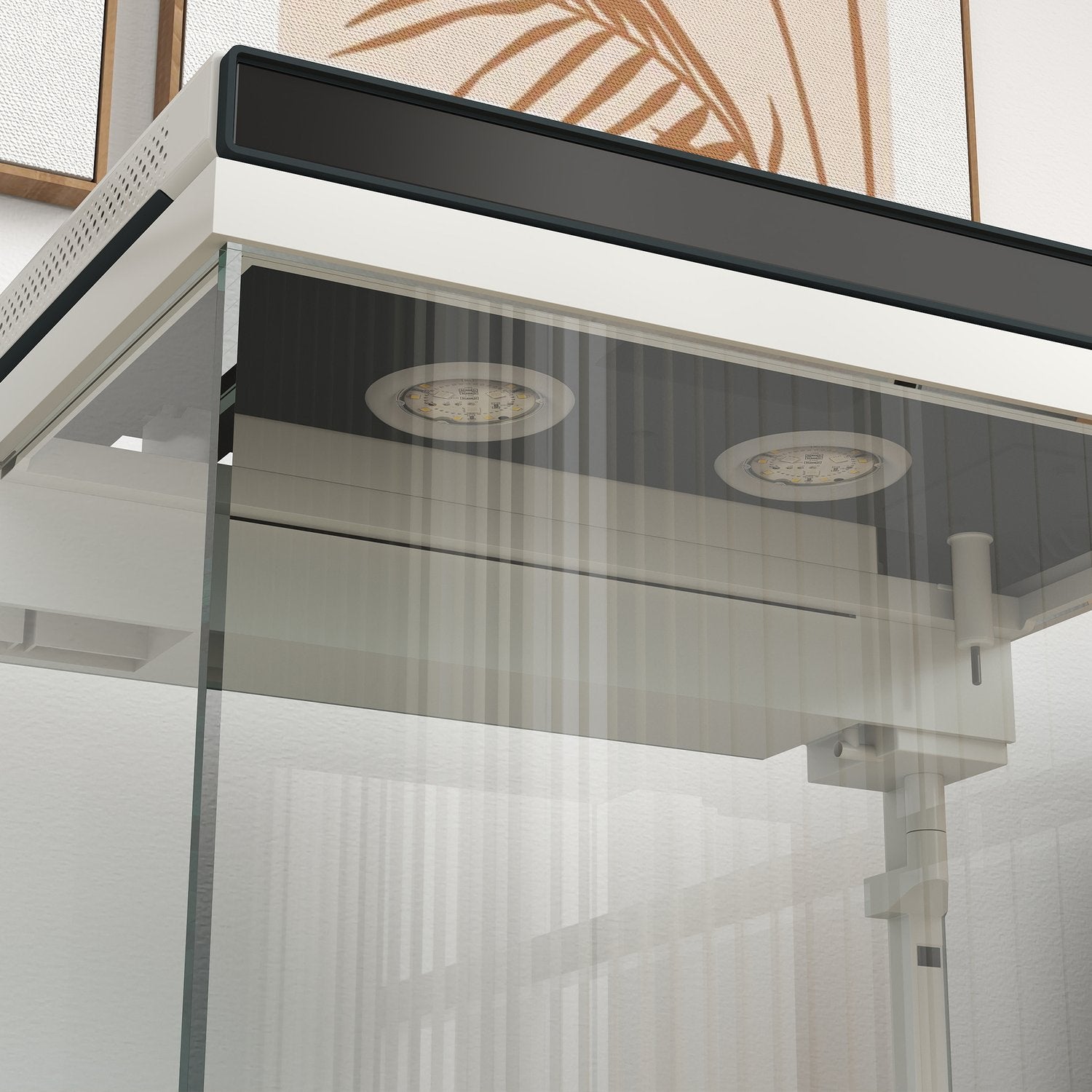 26L fisktank med LED-ljus, filter och vattenpump