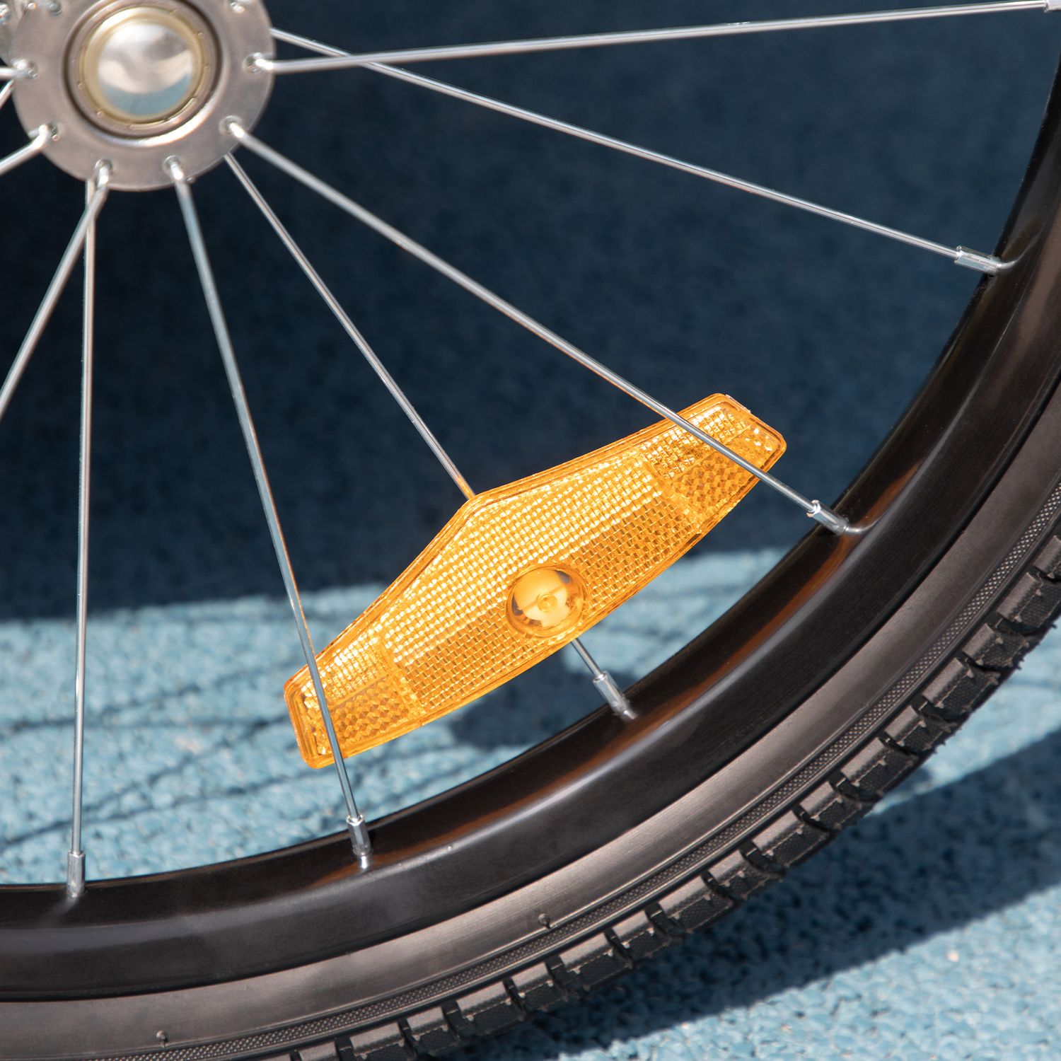 2-i-1 hundcykelvagn & barnvagn, reflekterande, blå