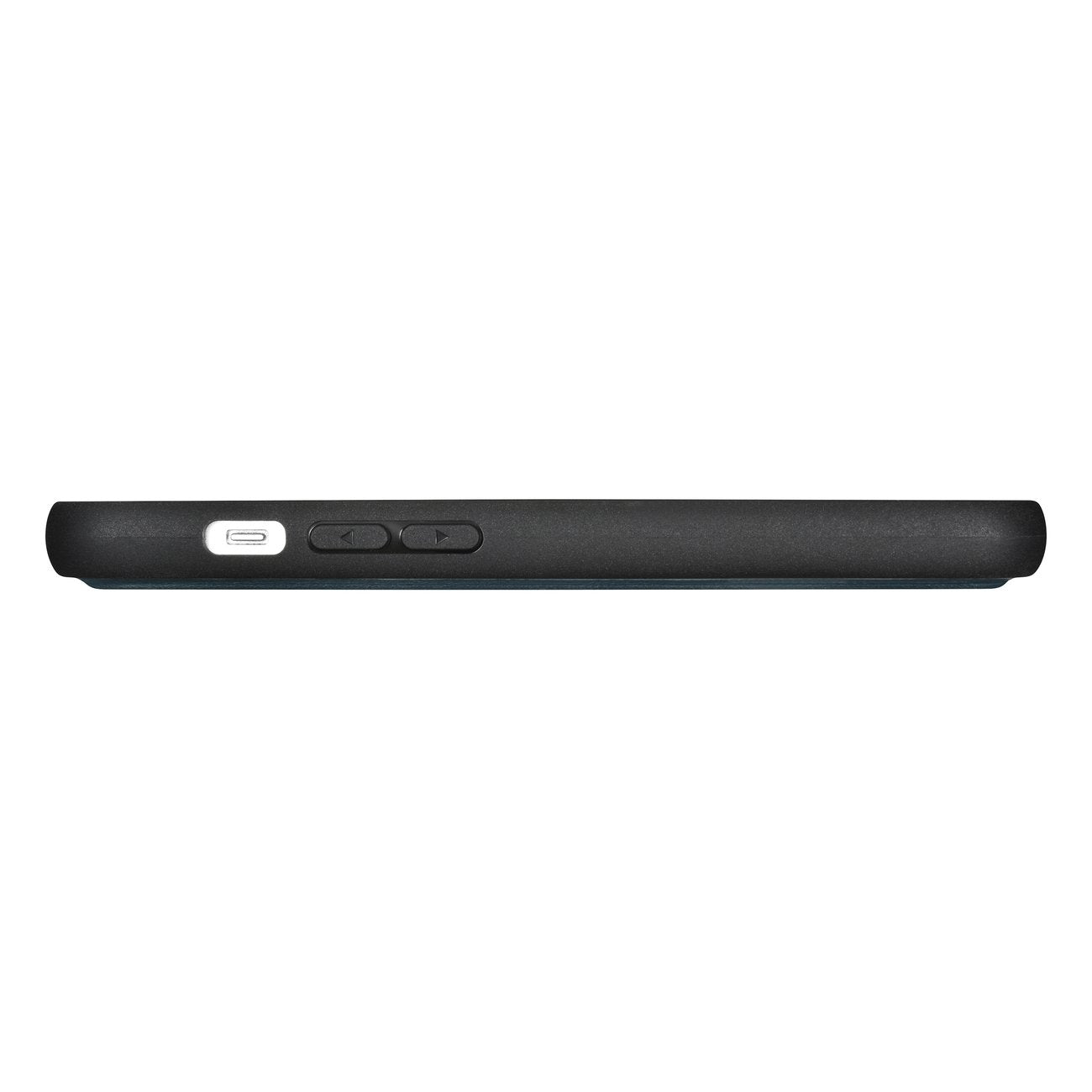 2-i-1 läder Flip Cover iPhone 14 Plus Anti-RFID oljevax plånboksfodral Blå