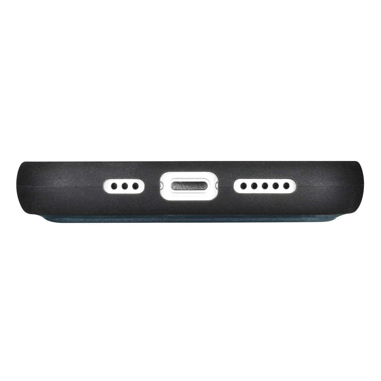 2-i-1 läder Flip Cover iPhone 14 Plus Anti-RFID oljevax plånboksfodral Blå