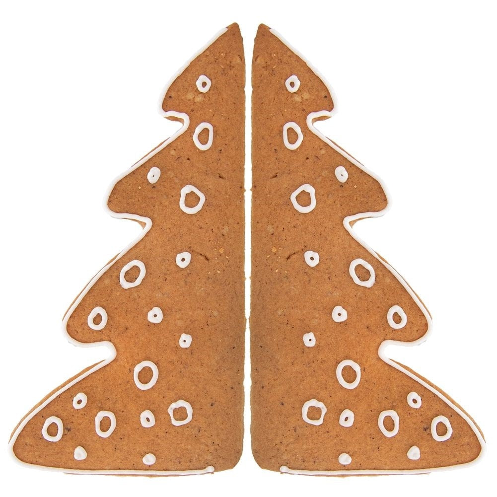 3D Pepparkaksgran Set - Julgransformar i Rostfritt Stål