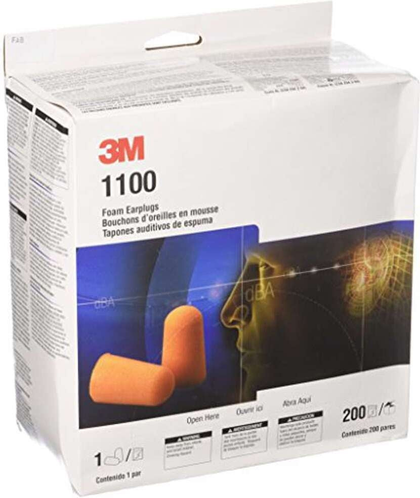 3M 1100 - öronproppar, 200 par
