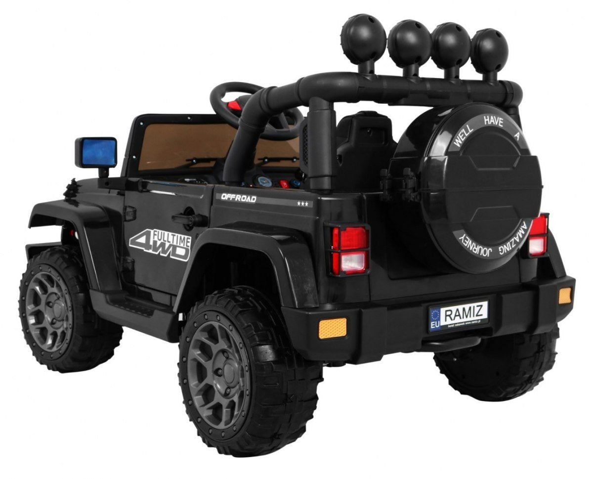 4WD terrängfordon med fjärrkontroll, LED-ljus, MP3, USB