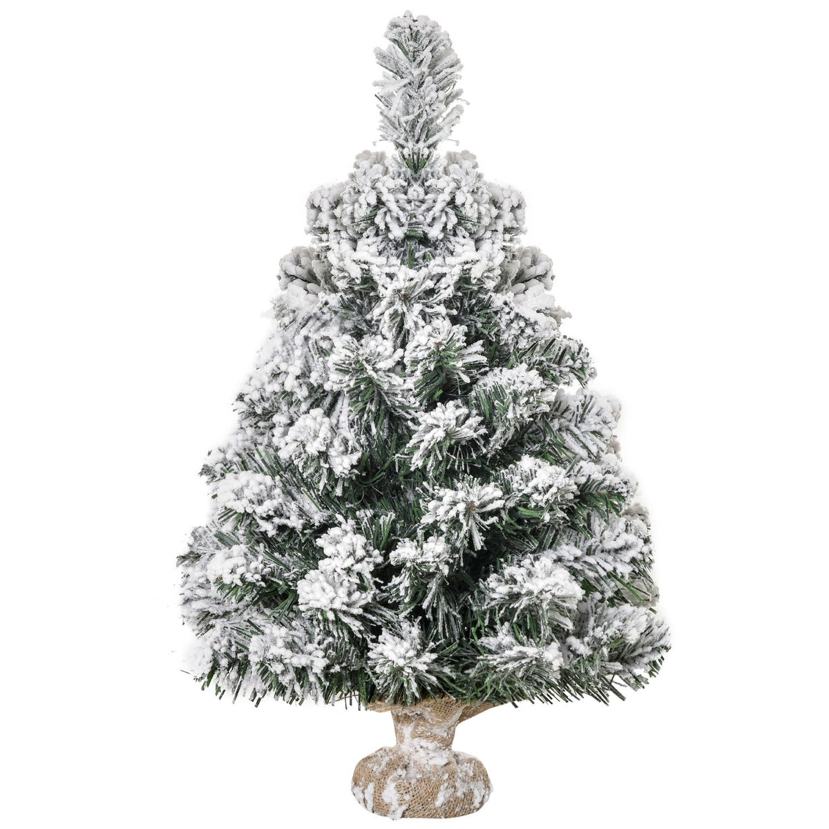 Kunstmatige kerstboom van 60 cm met sneeuweffect, voor binnengebruik