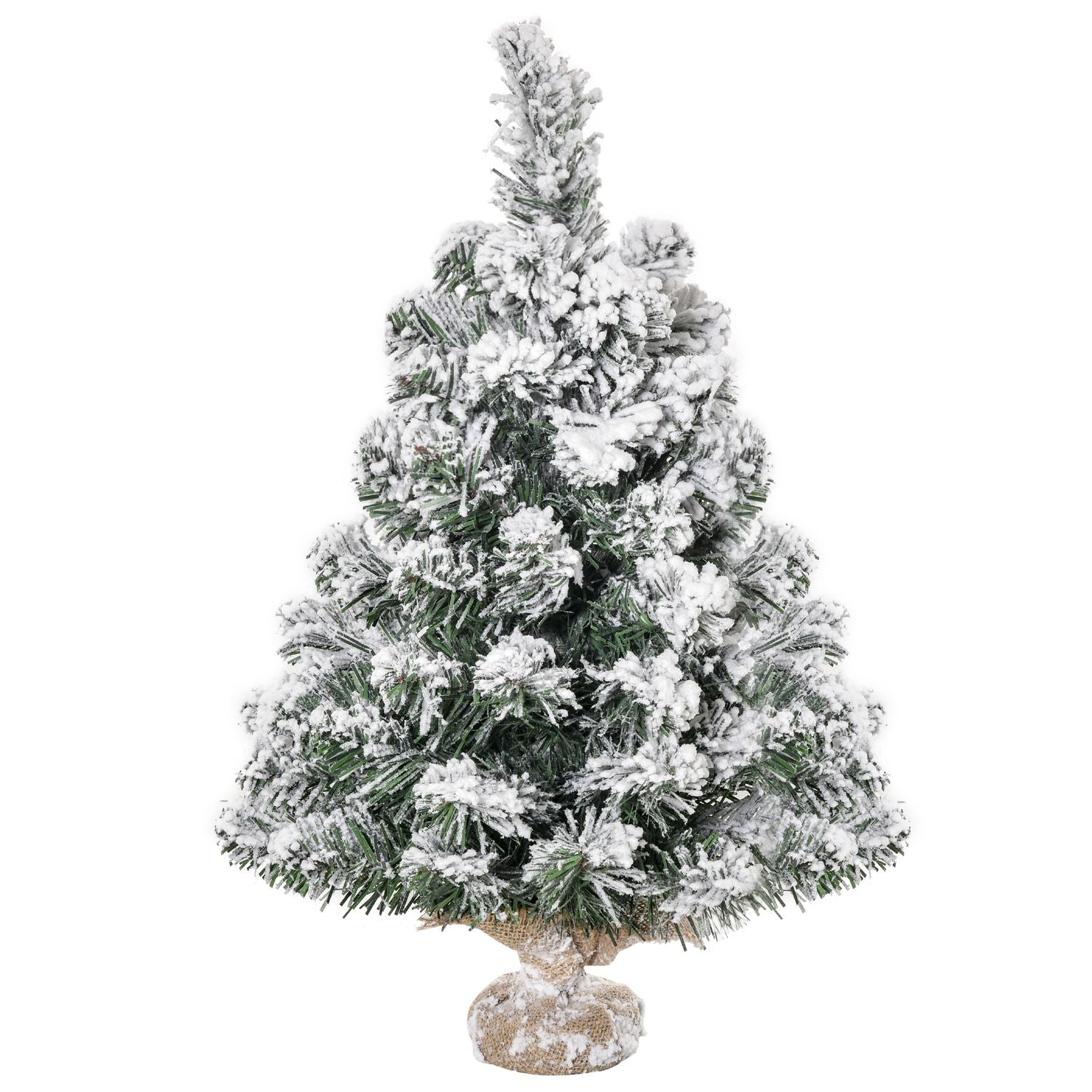 Kunstmatige kerstboom van 60 cm met sneeuweffect, voor binnengebruik