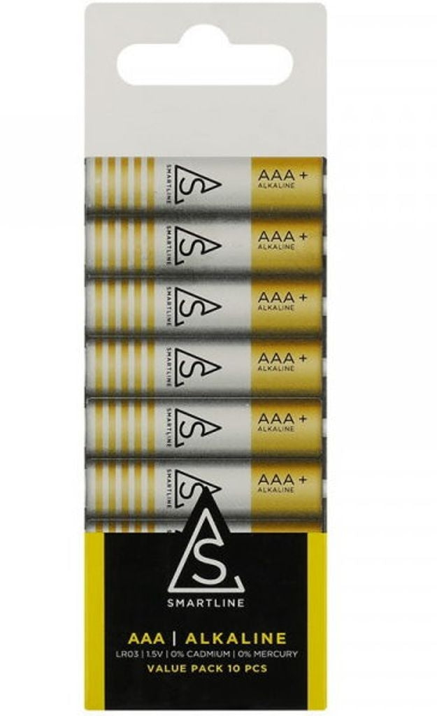 AAA Smartline LR3 Alkaline 10-pack