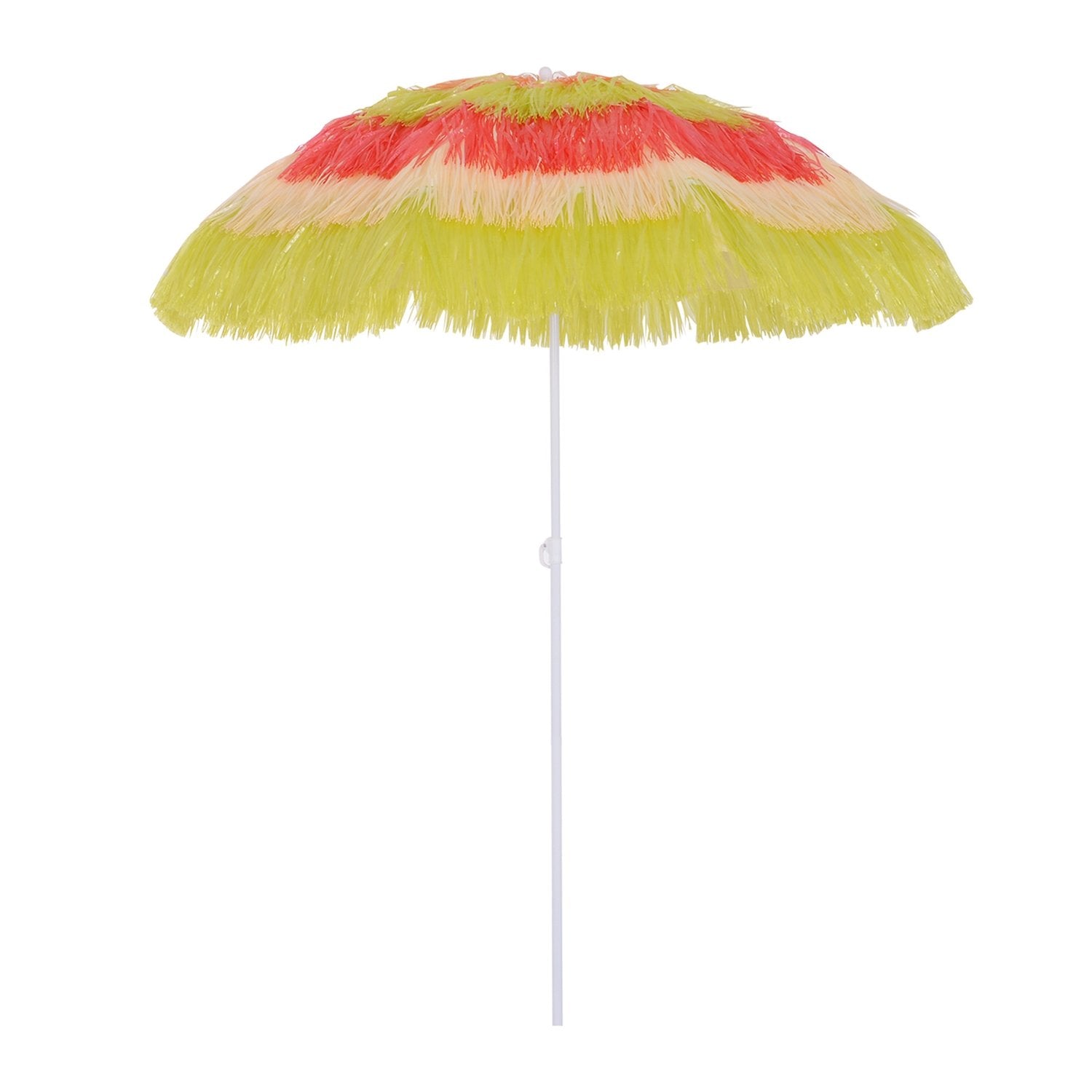 Parasol Hawaiian Paraply Beach Paraply Party Paraply Trädgårdsparaply I Olika Färger 4 Modeller (Hawaiian Paraply/Ø160Cm/Colourful)