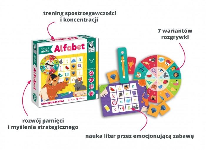 Alphabet Smart Bingo: Fun Learning Game för åldrarna 3-7