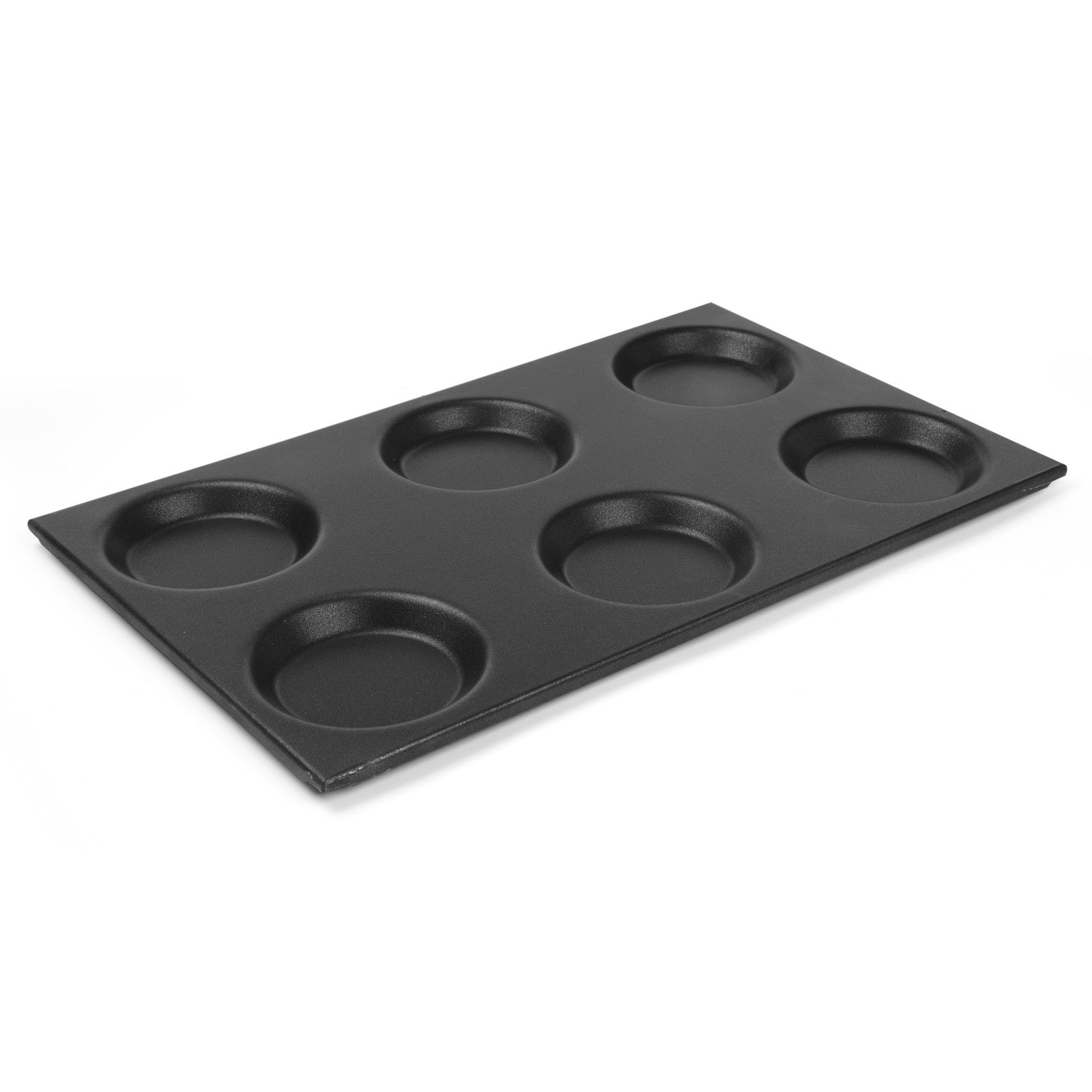 Aluminiumbricka GN 1/1 med cirkelformar 125mm med non-stick beläggning 530x325mm Hendi 808757