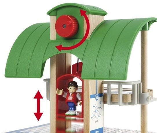 BRIO World 33052 - Rail & Road - deluxe bandset, stor låda