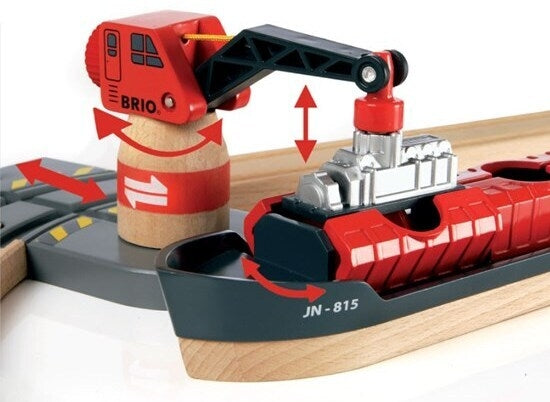 BRIO World 33052 - Rail & Road - deluxe bandset, stor låda
