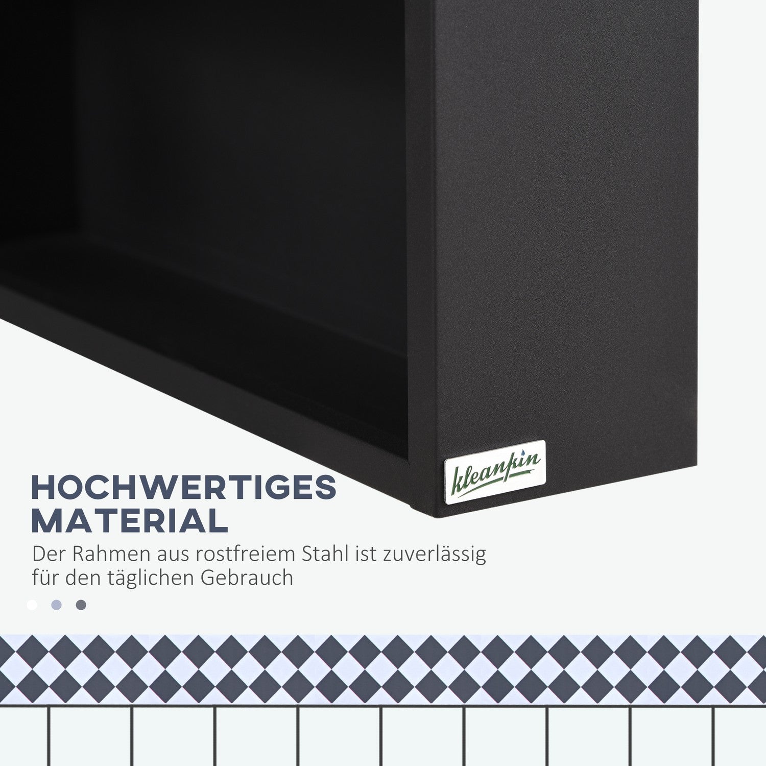 Badrumsspegelskåp, rostfritt stål, glashyllor