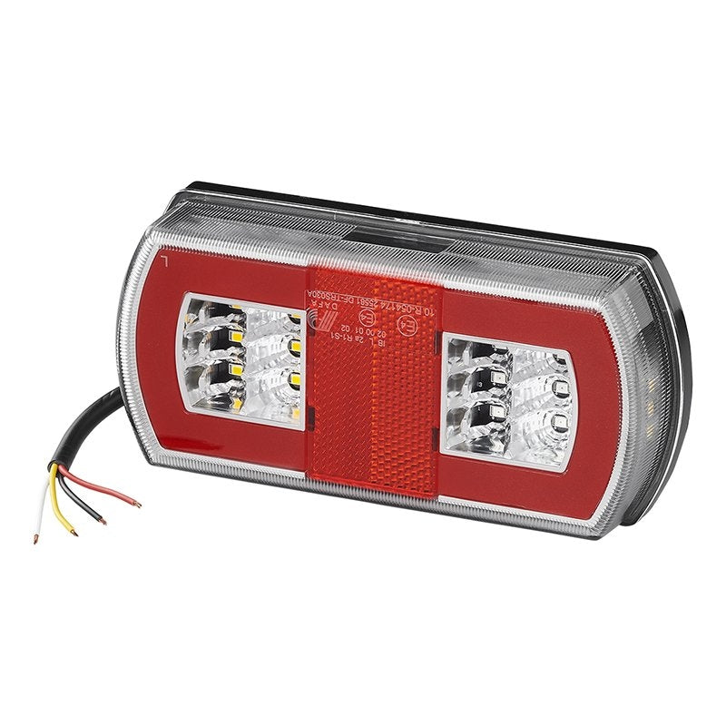 Baklykta 5 funktion 225 x 105 mm 43LED vänster