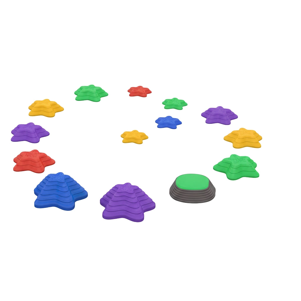 Balancing River Stones, 11 st Halkfria, upp till 80 kg