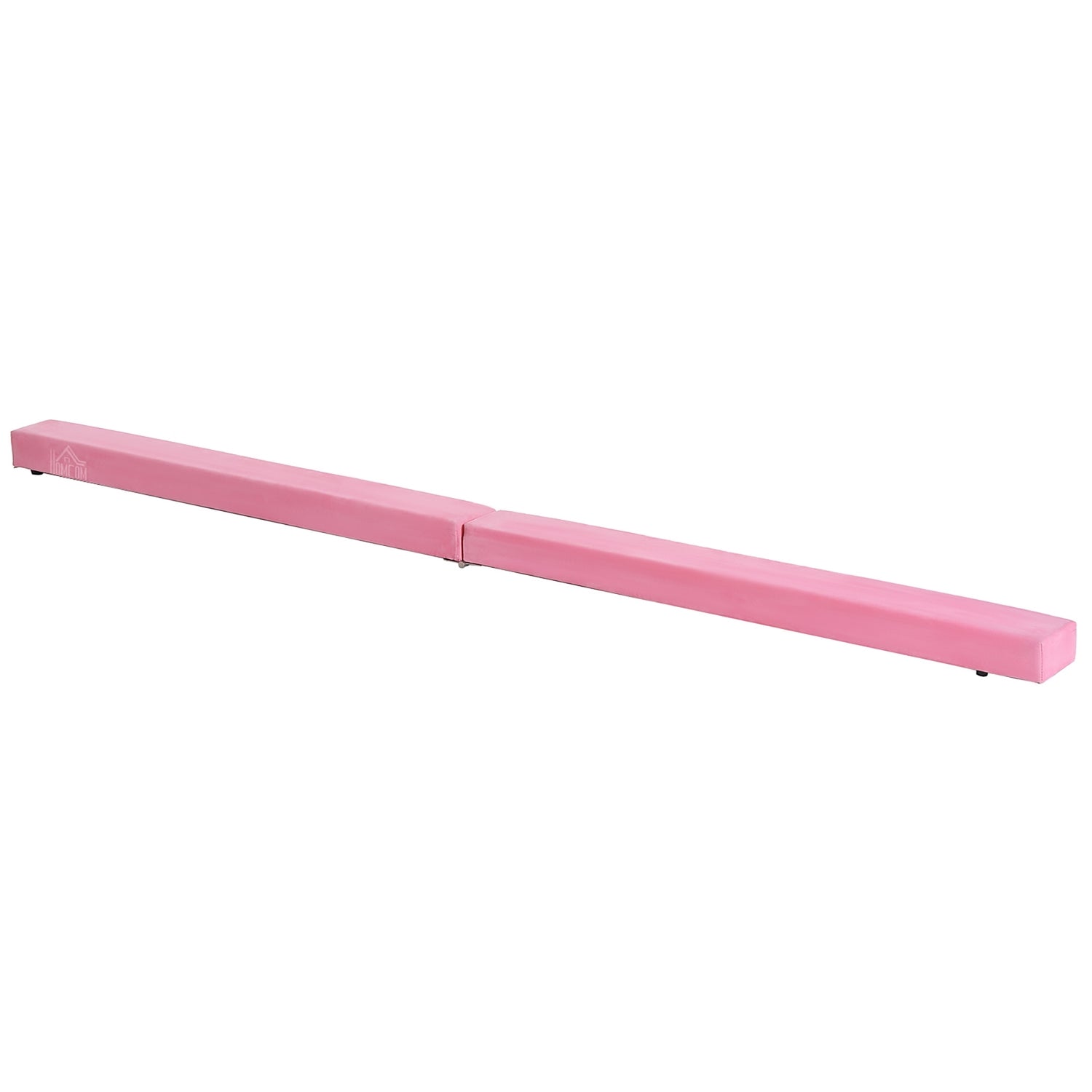 Rosa 210 cm Vikbar gymnastik Balansbalk, inomhus/utomhusbruk