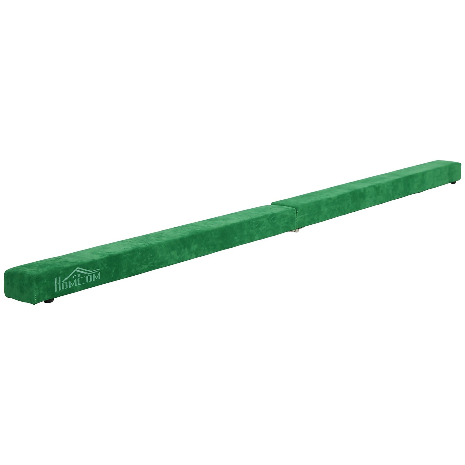 Balansbalk 210 cm, hopfällbar & stabil, grön, inomhus/utomhus