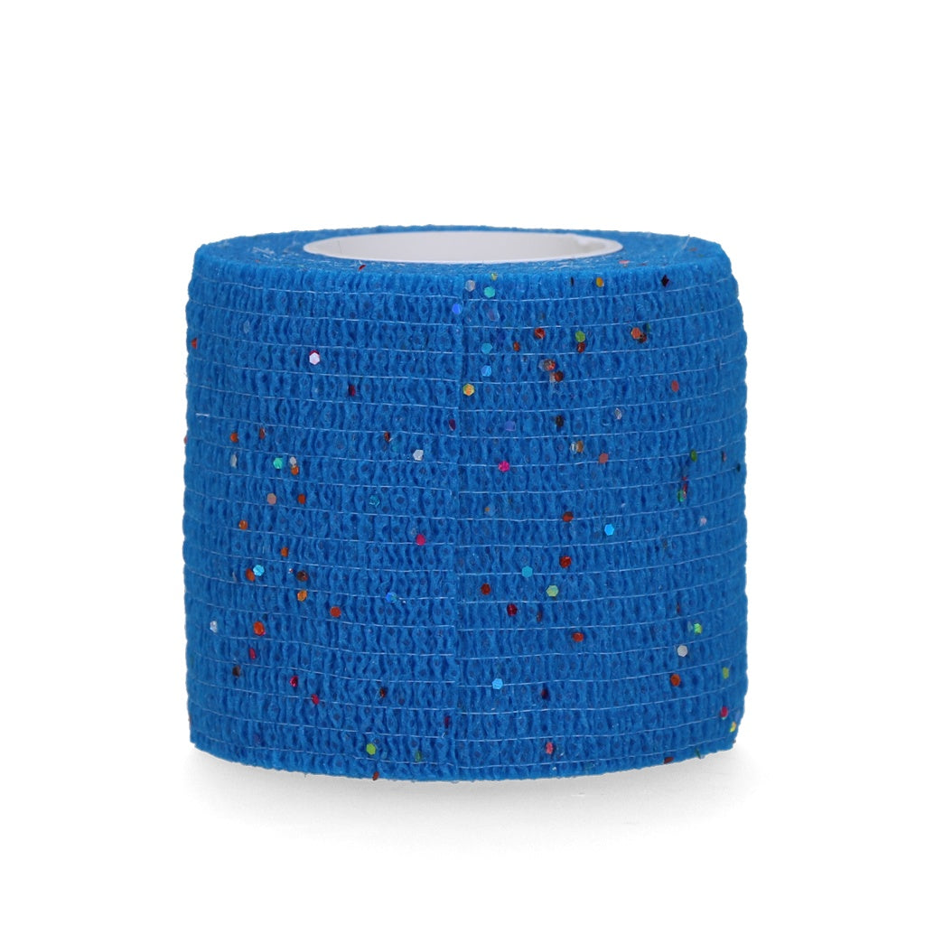 Bandage Animal Blue Glitter Profi Plus 5 cm