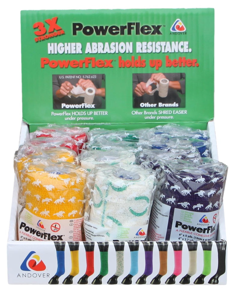 Bandage Equine Powerflex blå 10cm