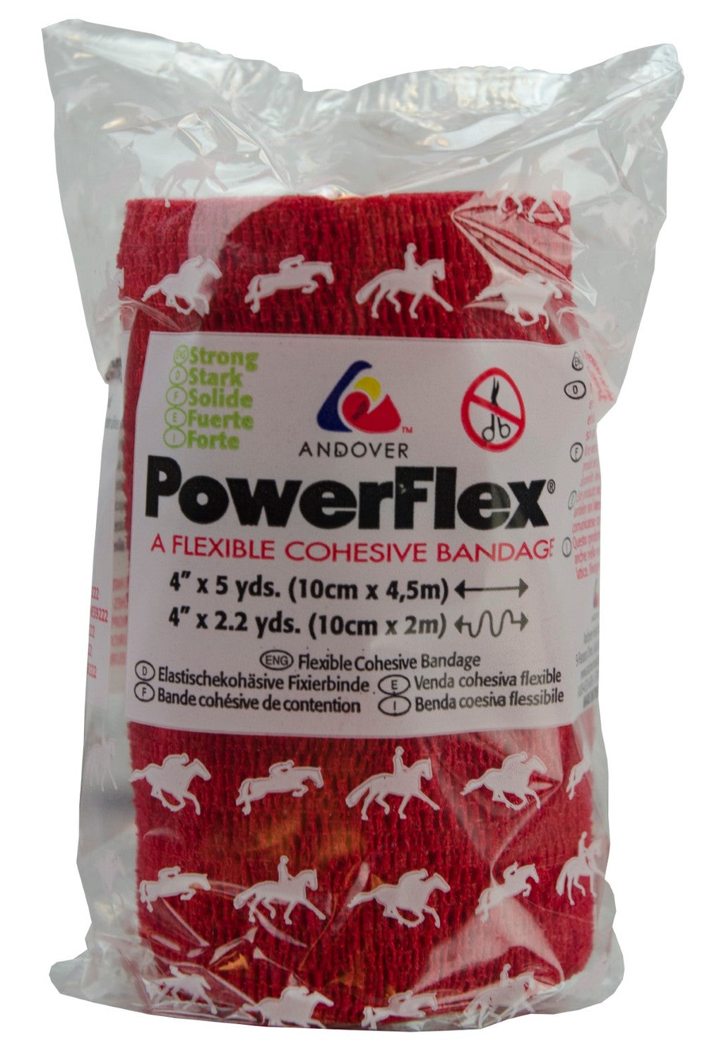 Bandage Equine Powerflex blå 10cm