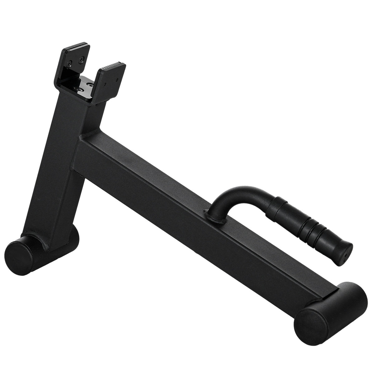 Barbell Jack Deadlift Jack met antislip handvat, halterstang jack voor deadlifts, 50 x 12 x 33 cm, zwart