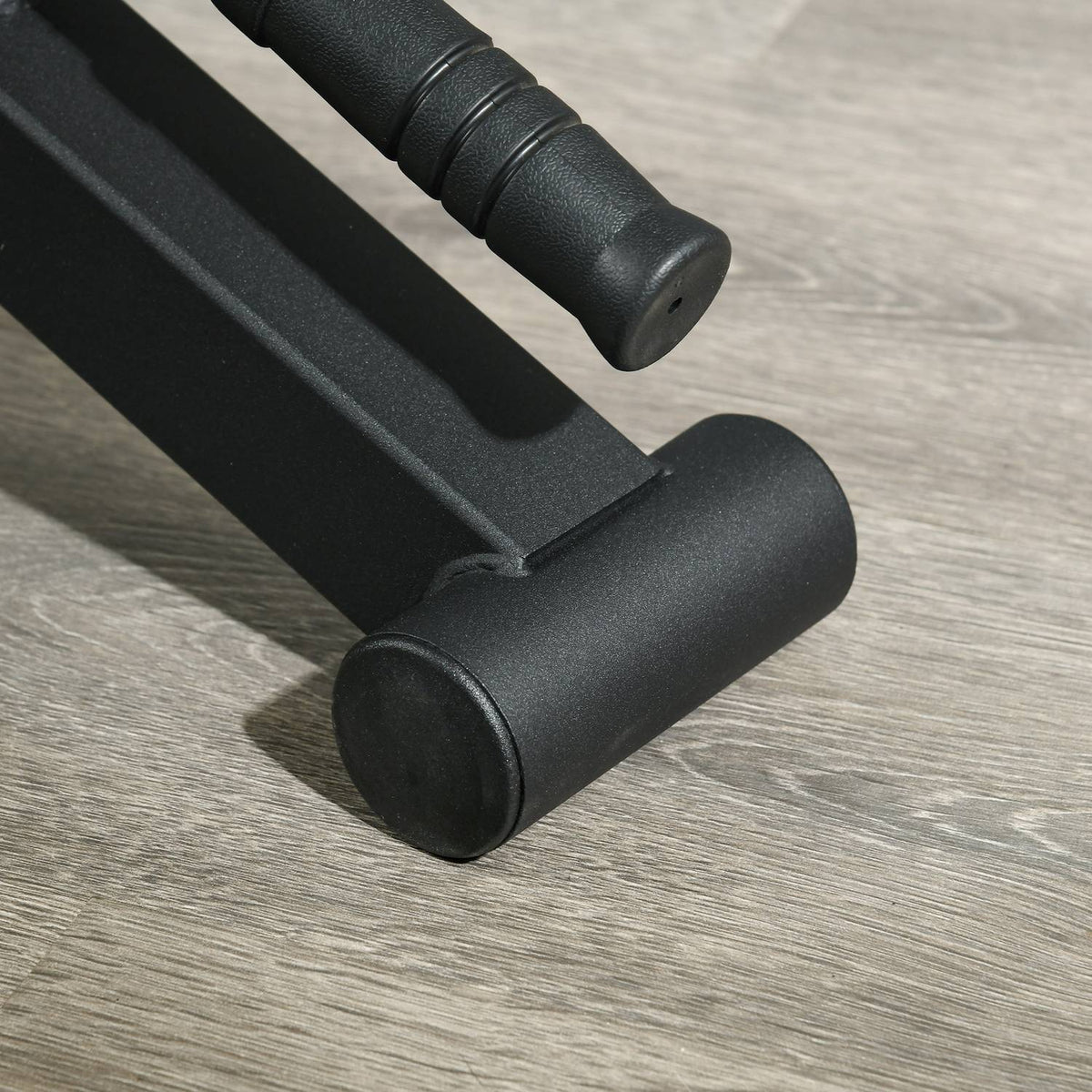 Barbell Jack Deadlift Jack med halkfritt grepp marklyft skivstångsjack 50 x 12 x 33 cm svart
