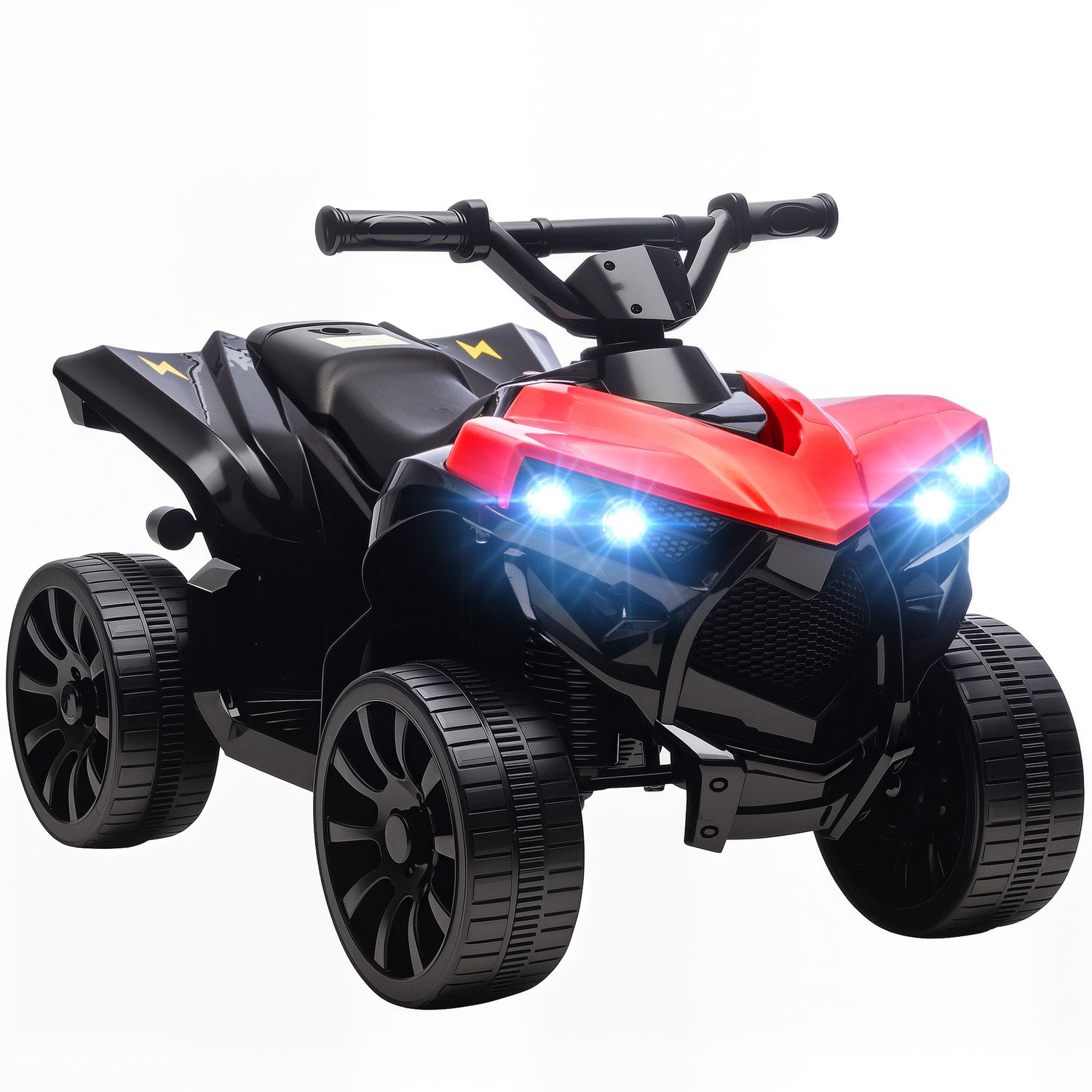 Elektrische kinderquad 6 V met vooruit/achteruit, muziek en ledverlichting