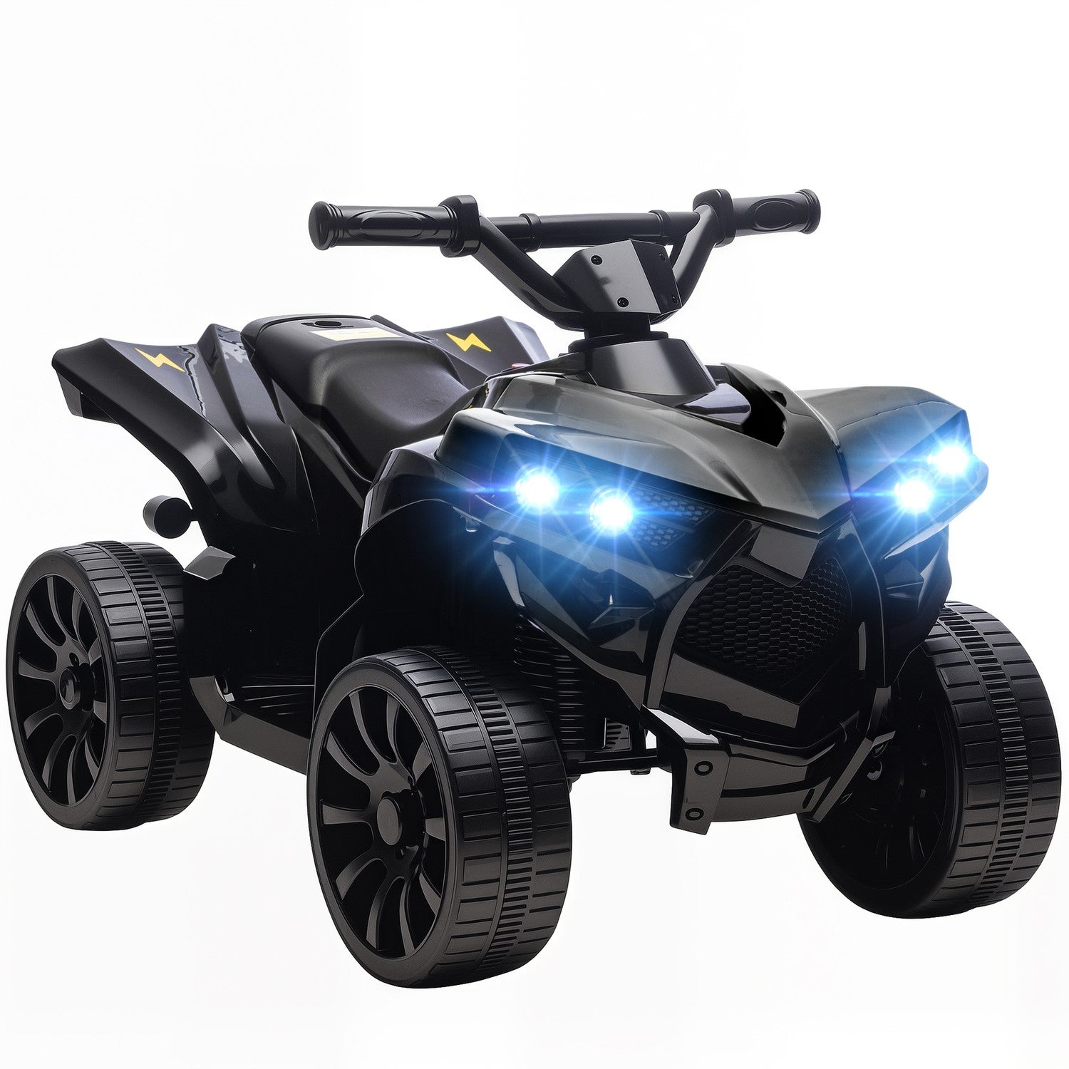 Elektrische quad voor kinderen, 6 V, vooruit/achteruit, muziek, ledverlichting