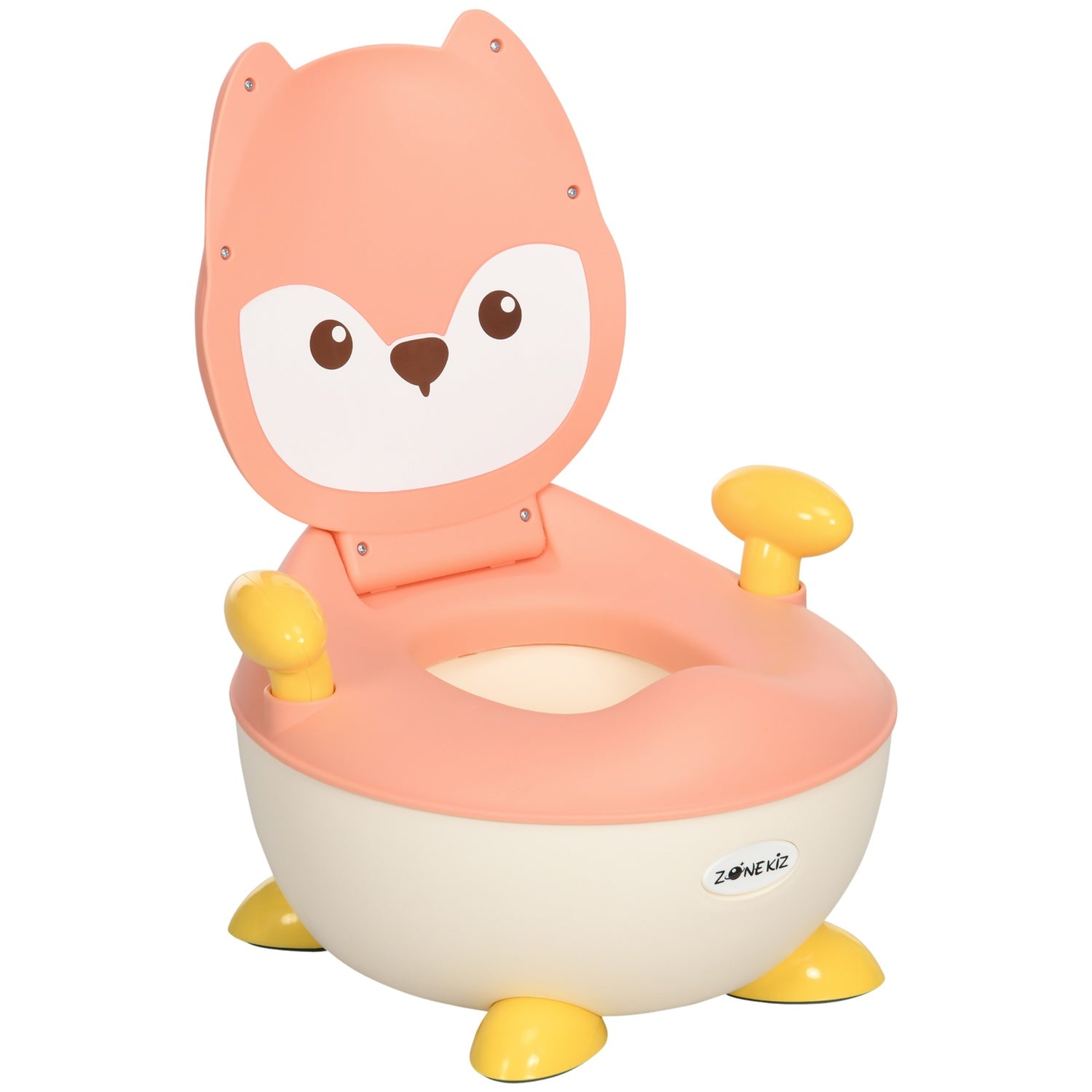 Fox Design Babypottstol, halkfri, hopfällbar lock, 6M+