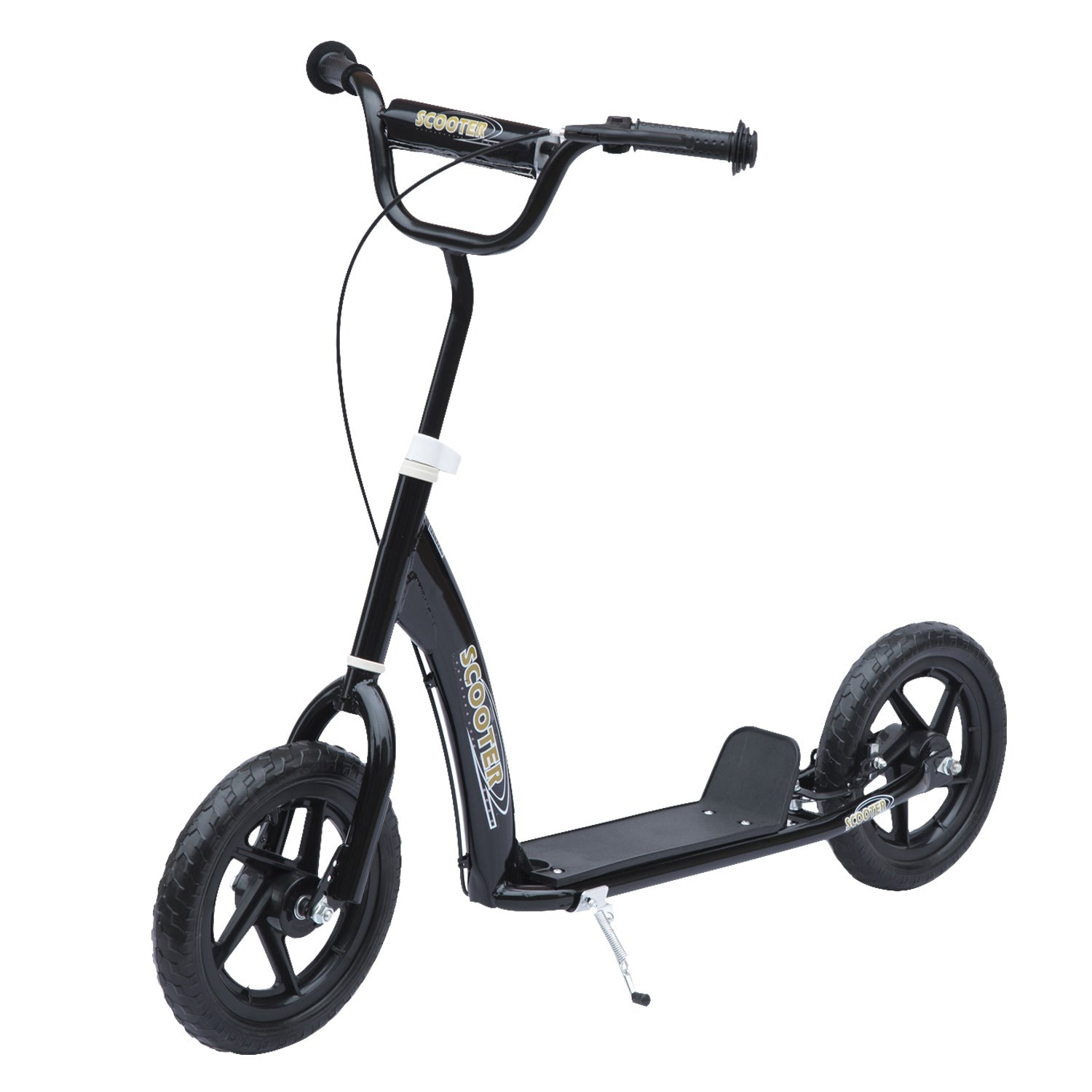Barnsparkcykel, 12"" stålram, bakbroms