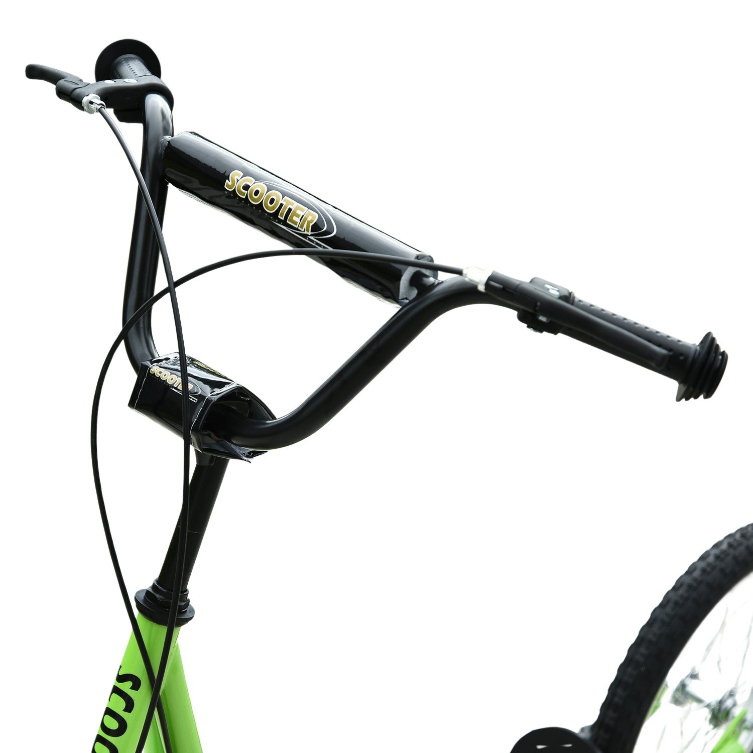 Barnsparkcykel med handbroms, 16-tums luftdäck