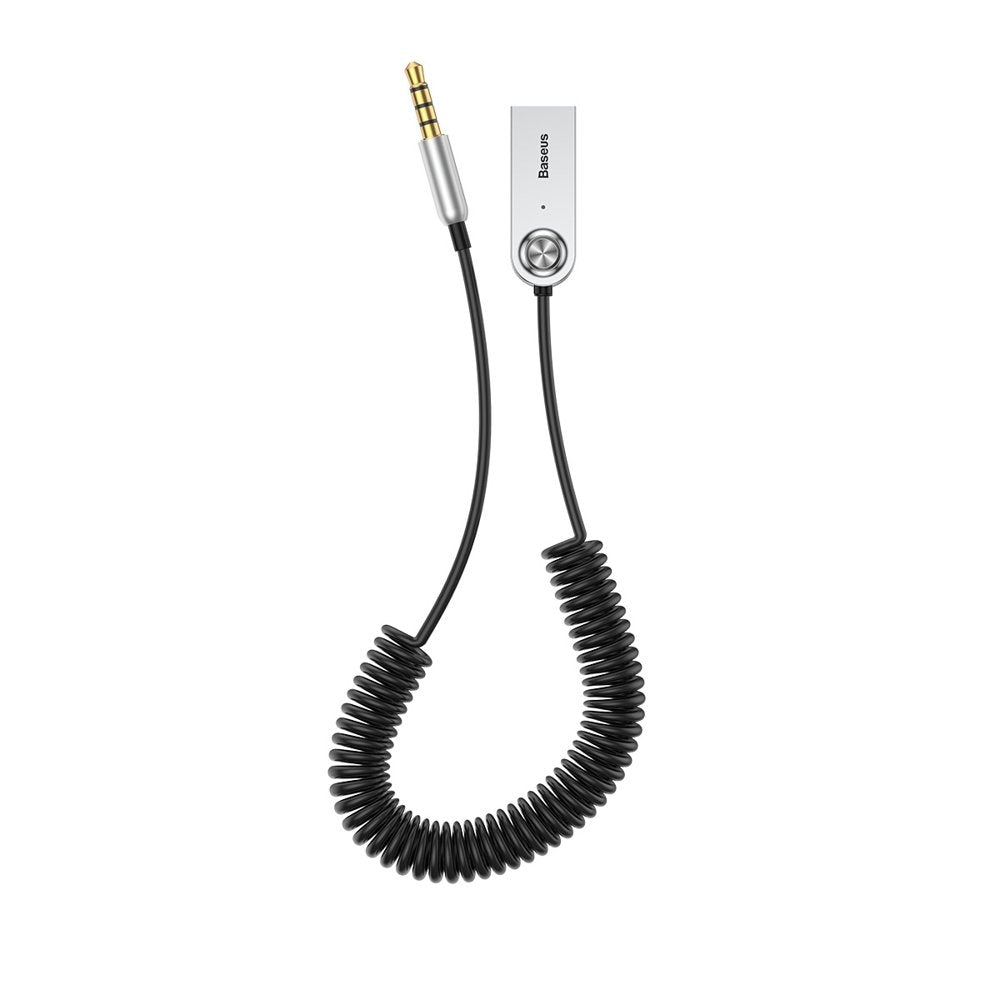 Baseus BA01 Trådlös USB Bluetooth 5.0 Audio Receiver 3.5mm AUX - Svart