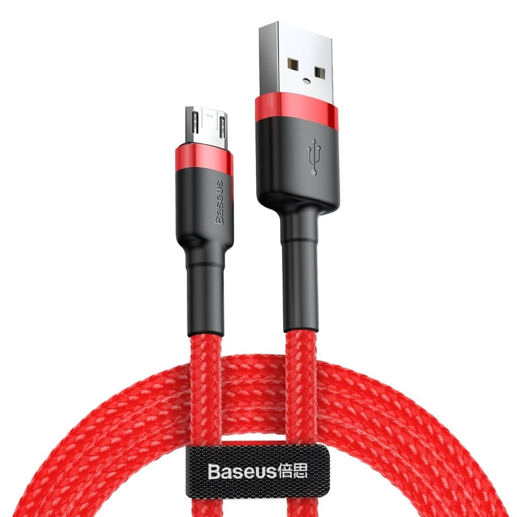 Baseus Cafule Kabel USB för Micro 1.5A, 2m - Röd