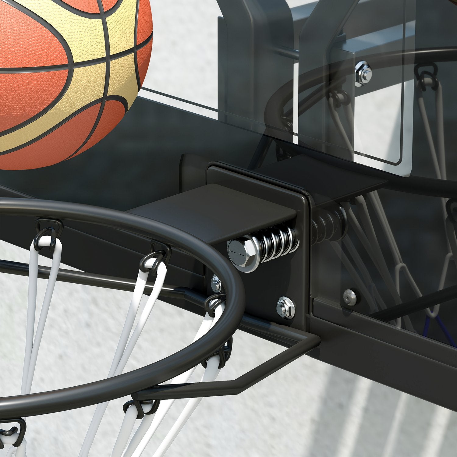 Basketbåge inomhus och utomhus – Ø45 cm fälg, väggmonterbar