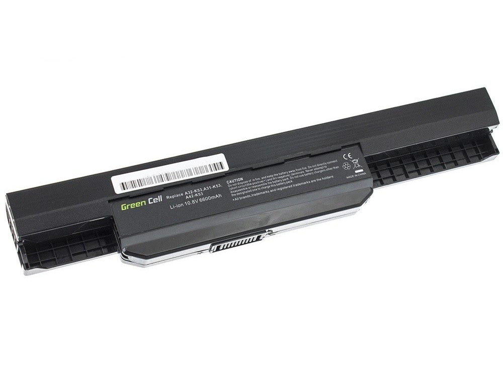Batteri för Asus A31-K53 X53S X53T K53E etc., 10,8V 6600mAh