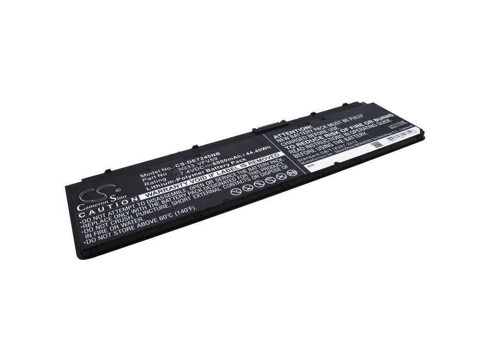Batteri till Dell Latitude E7240 etc
