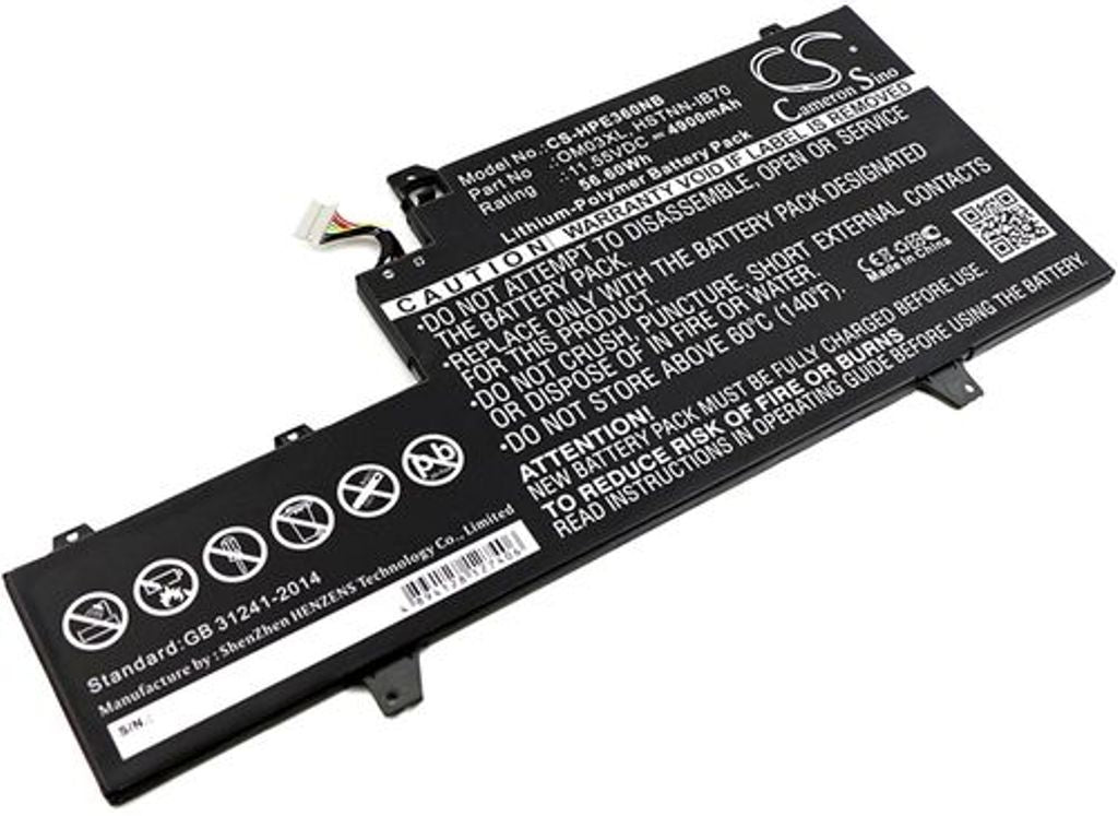 Batteri till HP EliteBook x360 1030 G2 etc