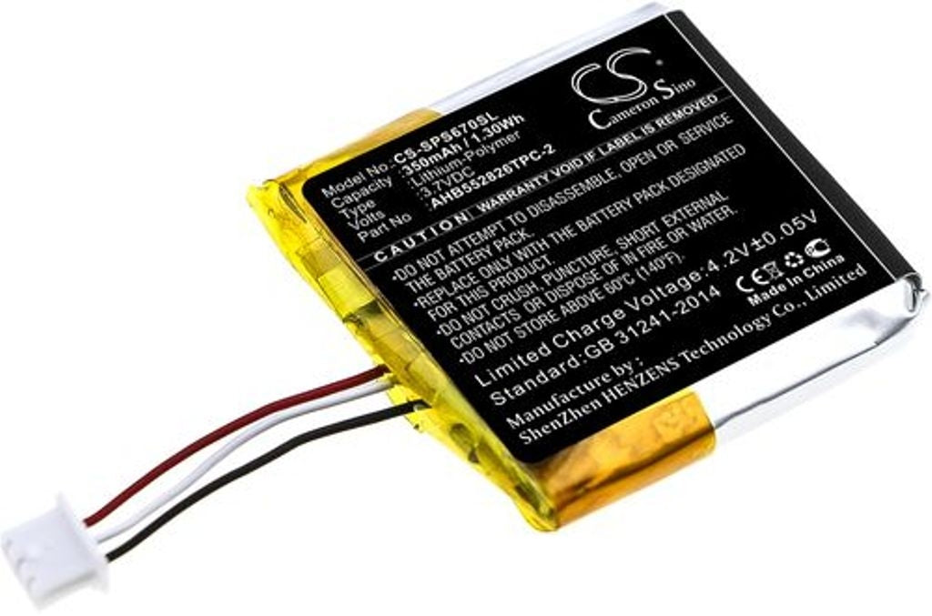 Batteri till Sennheiser GSP 670 mm