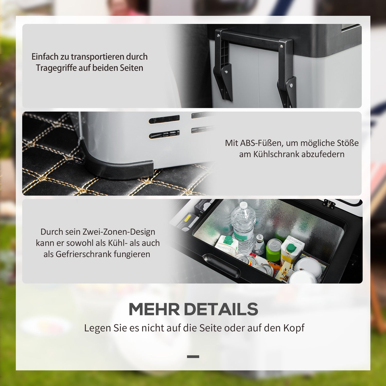 Bilkylare 50L, LCD-skärm, Dual Mode, Portabel