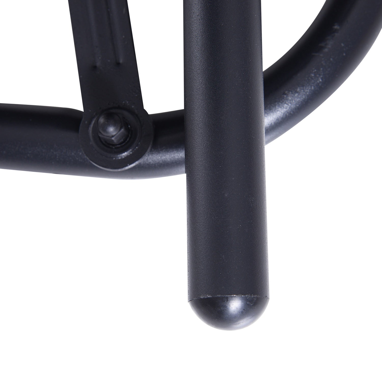 Black Metal Garden Swing – 2-sits, 120 x 70 x 88 cm