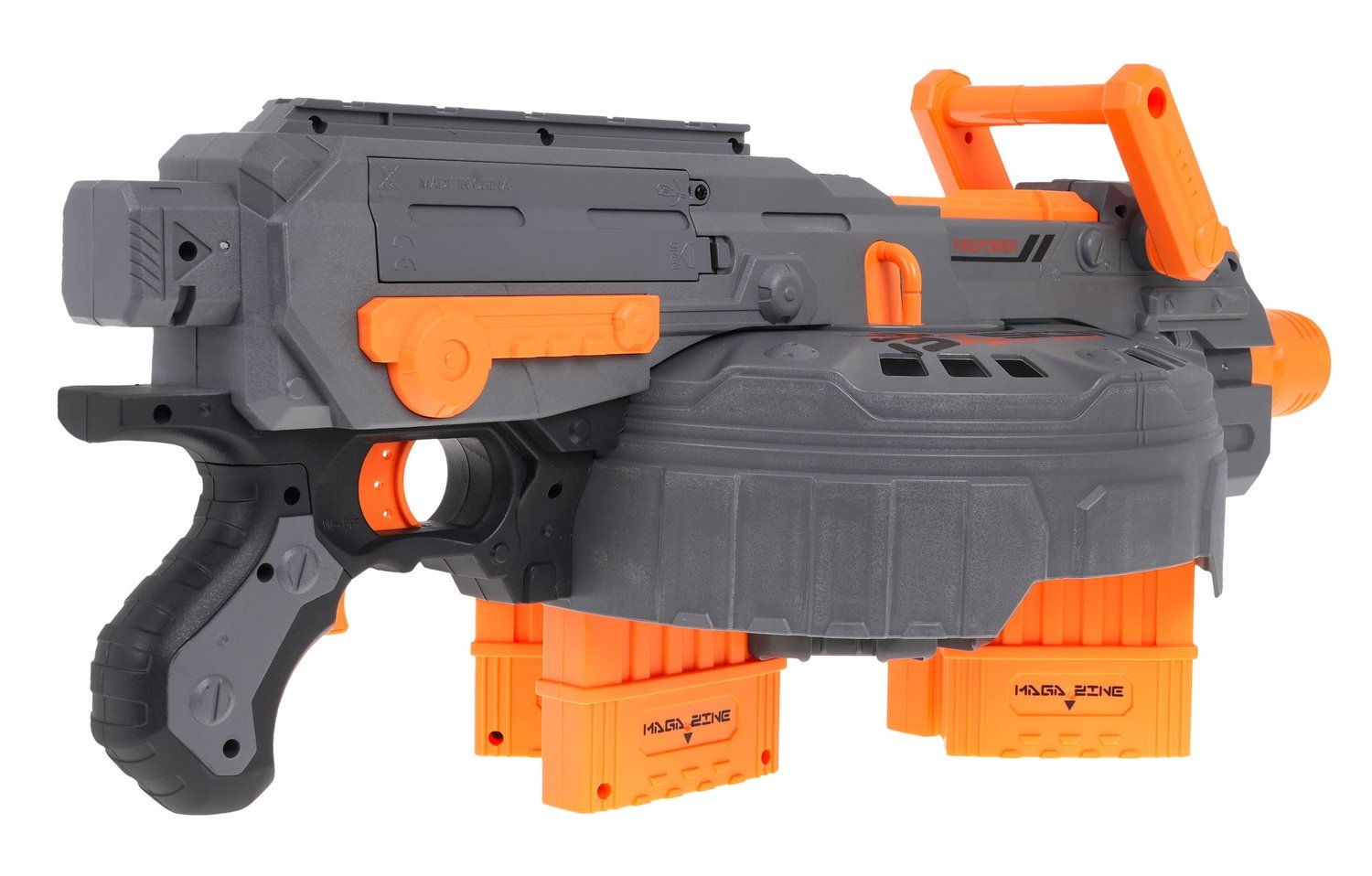 Blaze Storm Toy Rifle med 4 magasin och 60 mjuka kulor