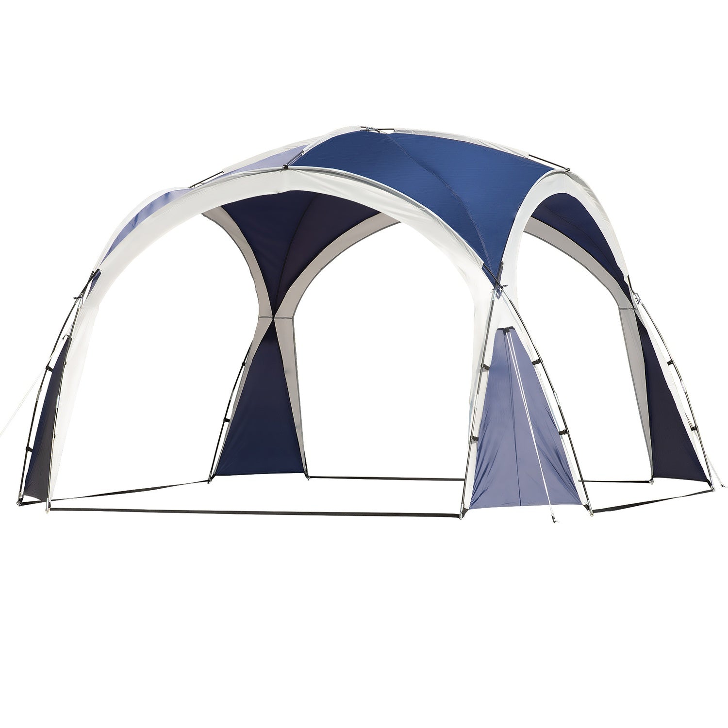 Blue Dome partytält, polyester, 6-8 personer, 3,5m