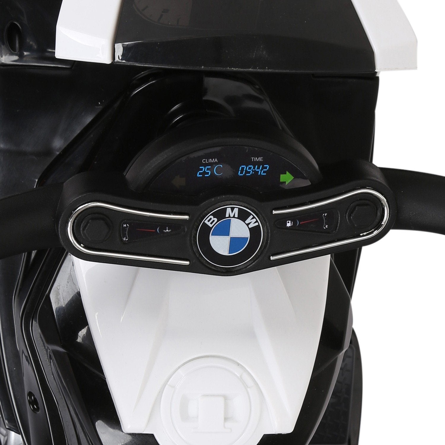 Bmw S1000Rr Licensierad Elektrisk Barnmotorcykel Barnbil Med Batteri, Trehjuling, Stål, Svart, 66X37X44 Cm